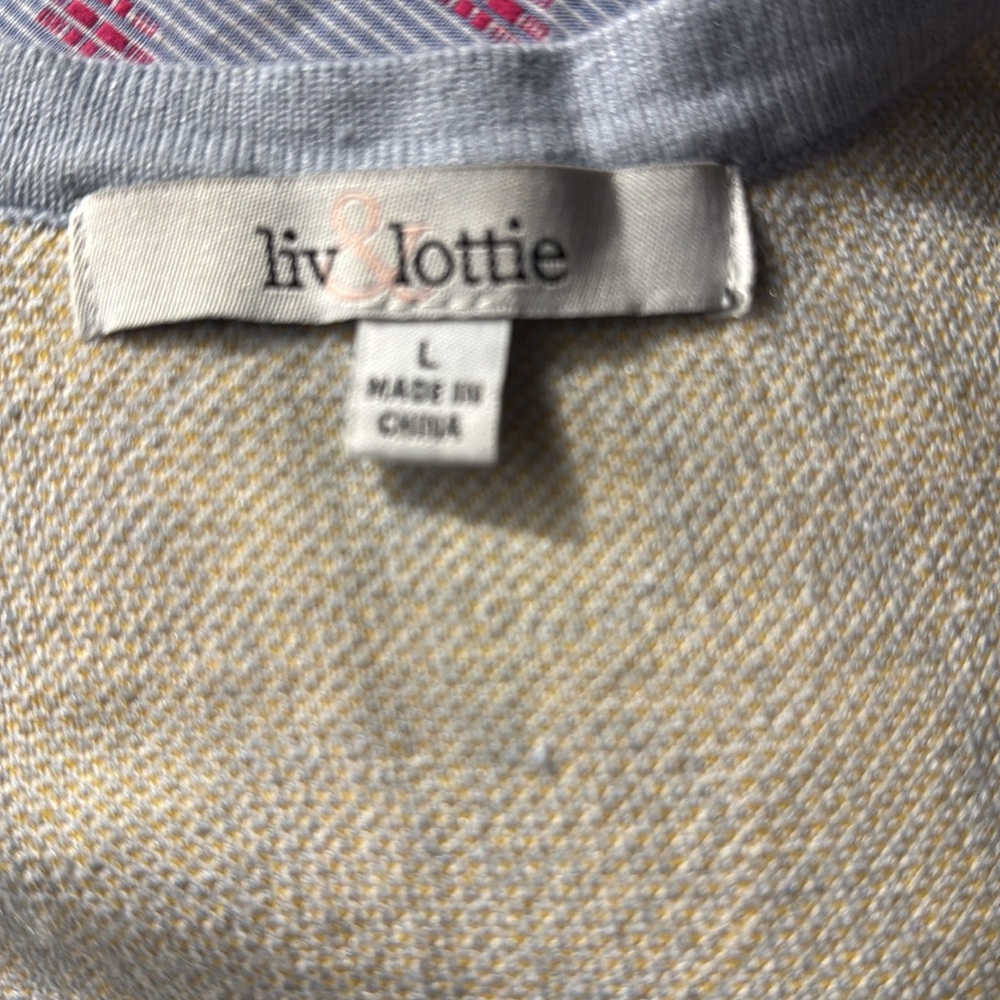 Live & Lottie Retro Floral Sweater Set L - Picture 7 of 8